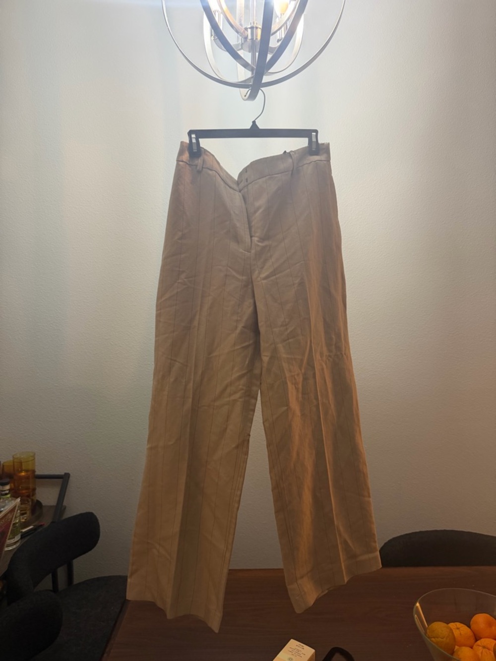 Express women's tran striped trouser Pants - Express